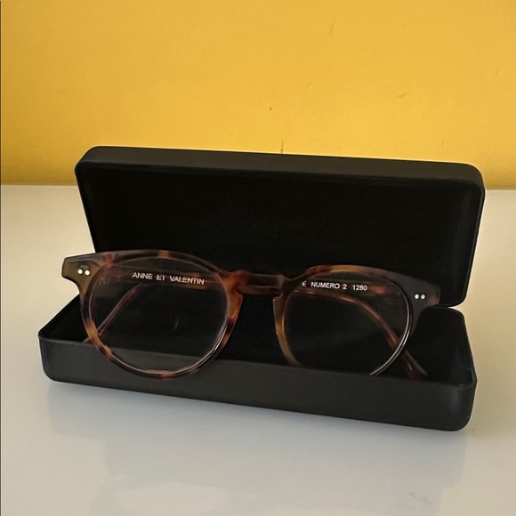 Anne Et Valentine Numero 2 Classic Tortoise Shell Glasses Frame Made in France - Picture 11 of 14